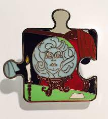 Doom buggies connector pin #06 ballroom dancer with champagn. View Pin Character Connection Mystery Collection Haunted Mansion Puzzle Madame Leota Chaser Only