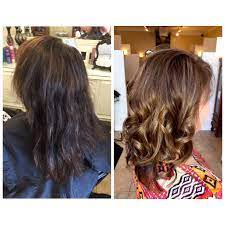 Take your deep conditioner and slather it into your hair while it is still dry. Before After Dry Brittle Damaged Hair To Soft Flowy Highlighted With Olaplex Honey Carmel Hair By Brittany At Stouts Salon In Kno Damaged Hair Carmel Hair Hair