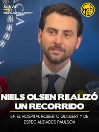🔴NIELS OLSEN REALIZÓ UN RECORRIDO EN EL HOSPITAL ROBERTO GILBERT Y DE  ESPECIALIDADES PAULSON🇪🇨🏥 El Presidente de la asamblea nacional, Niels  Olsen, cumple agenda en la ciudad de Guayaquil. Más ...