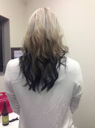 Ombre Balayage Ombre Black And Blonde Hair Reverse Ombre Blonde To Black Reverse Ombre Hair Blonde Ombre Reverse Ombre