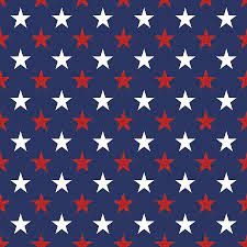 Only star patterns approved by congress are considered official american flags. American Flag Red And White Stars Seamless Pattern Vector On Blue Background Digital Art By Mohamed Rasik