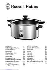 Many slow cookers lack the ability to brown meat, requiring you to use a separate pan for the initial stage and then add everything back into the so how do you convert a slow cooker to oven temp in a dutch oven? Russell Hobbs 22740 56 Manuals Manualslib