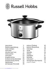So if you let your slow cooker rise from room temp to 140 f these bacteria will spoil your food and may very well make you sick. Russell Hobbs 22740 56 Manuals Manualslib