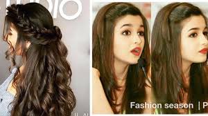 Nothing beats a long wavy hairstyle for a simple yet stunning look. 15 Easy Hair Style For Party Wedding Youtube Hair Styles Party Hairstyles Easy Hairstyles