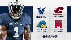 Penn State And Temple To Renew Football Series - Penn State University  Athletics