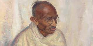 Bonhams : Rare Painting of Gandhi Comes to Auction for the First Time at  Bonhams