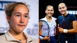 Mirra Andreeva gets emotional about sister Erika's shock Stuttgart  retirement despite winning
