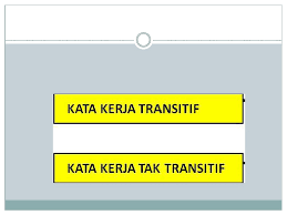 Video ini tentang tatabahasa kata kerja aktif transitif dan aktif tak transitif. Kata Kerja Transitif Dan Kata Kerja Tak Transitif Pdf Document