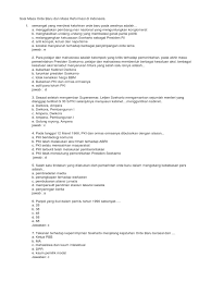 Berikut yang tidak termasuk agenda reformasi 1998 adalah …. Soal Masa Orde Baru Di Indonesia Pdf