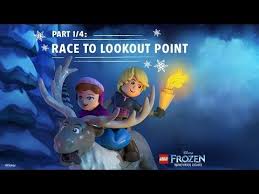 Lego Disney Frozen Northern Lights Part 1 4 Race To Lookout Mountain Disney Youtube In 2020 Lego Disney Disney Frozen Disney Youtube