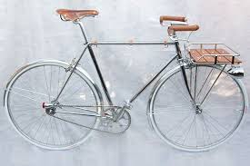 Detail Porteur Bicycle Retro Fiets Vintage Fietsen Fiets