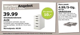 Ikea Alex Schubladenelement Schubladenelement Ikea Schubladen