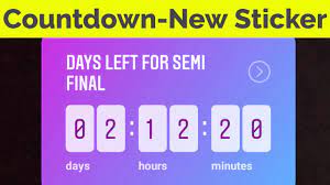 Though it is just a day it is worth celebrating for days. How To Use Countdown Timer Feature On Instagram Story Insta New Update Youtube