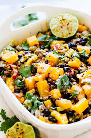 Spicy Southwest Butternut Squash Casserole Jar Of Lemons Recipe Butternut Squash Recipes Healthy Butternut Squash Casserole Easy Fall Dinners