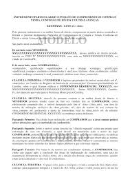 Modelo Contrato Terrenos Compra E Venda Compras Modelos