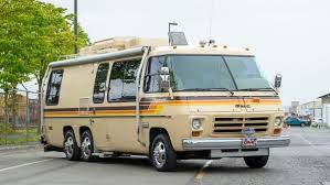 Image result for Olive Green 1970 Motor Home