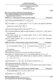 Calendarul simulărilor şi examenelor la bac 2020: Bacalaureat 2019 Subiectele La MatematicÄƒ È™i Istorie
