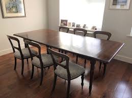 Buy it now from its grand scale to the timeless silhouette, our andrews pedestal dining table is destined for family heirloom status. Oka French Walnut Dining Room Table The Used Kitchen Company
