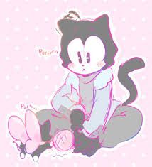 Bendy And Boris The Quest For The Ink Machine Felix Awwwwwwwwww So Cutee Old Cartoon Characters Felix The Cats Old Cartoons