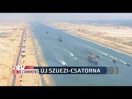 A kínából rotterdamba tartó hajó miatt már több mint száz teherhajó vesztegel. Uj Szuezi Csatorna Youtube