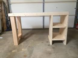 Easy Home Office Desk Diy Furniture Easy Diy Desk Plans Diy Furniture