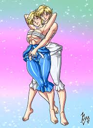 Rule 34 - 2girls Bishoujo Senshi Sailor Moon Female Female Only Haruka  Tenou Huge Ass Huge Breasts Identity Death Kyo-domesticfucker Large Ass  Large Breasts Multiple Girls Personality Change Pre-transformation Sarashi  Thick Thighs