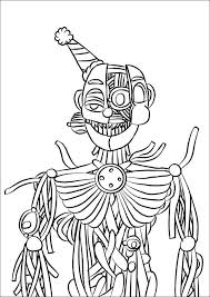 Para resultados similares, véase baby (redirección) circus baby es un animatrónico femenino que hace su debut en five nights at freddy's: Fnaf Sl Coloring Pages