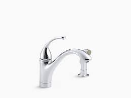 single handle kitchen sink faucet kohler