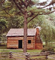 Log home living has featured many small log cabins over the years. Log Cabin Building Britannica