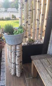 Deko vogelhaus hänger dekoration birke holz 3 stück tür. Birkenstamme Als Deko Und Blumenstander Zu Finden Bei Https Birkendoc De Shop Deko Birken Deko Birkenstamm