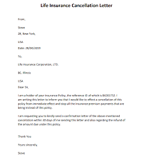 Please stop all debits or charges for premium payments. Powerful Insurance Cancellation Letter Samples And Format