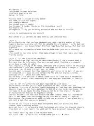 Essential points to keep in mind while writing a dispute letter are Chexsystems Dispute Pdf Kcas Taameansh Site