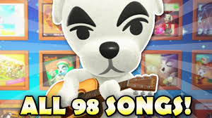 K K Slider Sings All 98 Songs In Animal Crossing New Horizons Animal Crossing Animal Crossing Game Marine Song