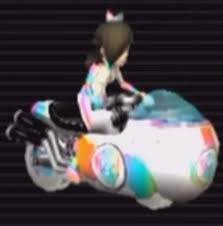 Now, picture nearly winning a race when an outside force knocks you out. Rainbow Rosalina Texture Pack Mario Kart Wii Mods