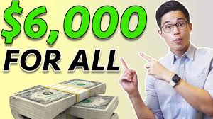 Crazy New Stimulus Plan 6 000 Check 2 000 Month For Everyone Youtube