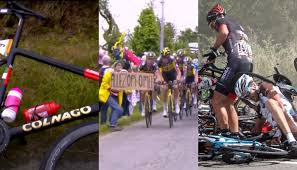 From their competitors to managing energy, tour de france riders have plenty to worry about on the streets. Nyf U0ji5w3ocm