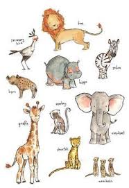 Dschungel Kinderzimmer Kunst Safari Friends Von Kit Chase Jungle Nursery Art Safari Nursery Art Nursery Art