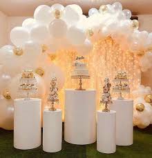 Source Birthday Party Decoration Golden Round Metal Plinths Cylinder Tables On M Alibaba Co Birthday Party Decorations Balloon Decorations Birthday Decorations