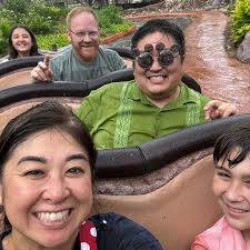A fun day riding Tiana's Bayou Adventure. It is always exciting to ride a  new disney ride… we were able to ride it 5 times, even the rain couldn't  stop us from