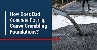 Use these instructions to repair concrete steps. Crumbling Foundations Connecticut What Causes Concrete Problems During Pouring