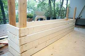 It hangs on your wooden railing with a hidden cleat, so there's no ugly hardware in sigh. Pin On Backyard Ideas