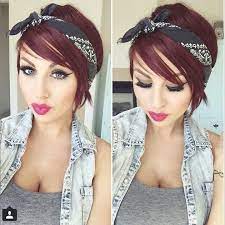 Photo Headband Hairstyles Rockabilly Hair Short Hair Styles