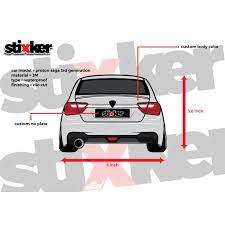 Untuk details spec bole click sini. Sticker Belakang Kereta Proton Saga 3rd Generation Shopee Malaysia