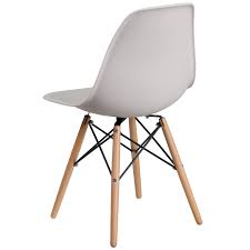 Theyre a pretty and practical furniture accessory to fit in with any rooms decor, such. Flash Furniture White Plastic Chair With Wooden Legs Walmart Com Walmart Com
