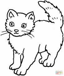 Katze Ausmalbild Drucken
