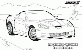 Stringray corvette c7 car coloring pages. Corvette Coloring Page Coloring Pages For Kids And For Adults Coloring Home