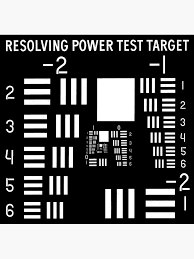 Usaf 1951 Resolving Power Test Target Poster