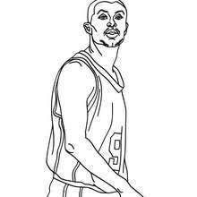 Michael johnson coloring page, track, runner, sprinter, olympic, gold medalist, 400 meters Magic Johnson Lebron James Lebron James Tony Parker Tony Parker Kobe Bryant Coloring Pages Sports Coloring Pages Kobe Bryant