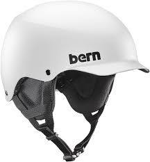 Bern Team Baker Eps Winter Snowboard Ski Helmet Matte White M