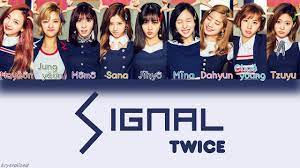 Lirik lagu what is love twice youtube. Twice íŠ¸ì™€ì´ìŠ¤ Signal Han Rom Eng Color Coded Lyrics Youtube